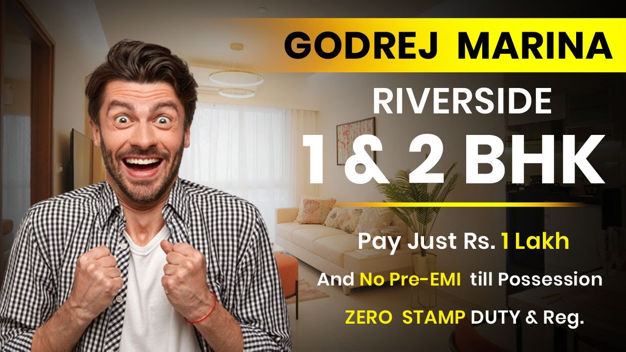 Godrej Marina | Riverside 1 & 2 BHK Flat For Sale In Kalyan | Godrej Properties  New Launch