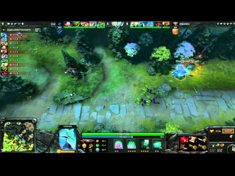 CLG vs Orange -  Loser Bracket Quarter Finals - The International - English Commentary