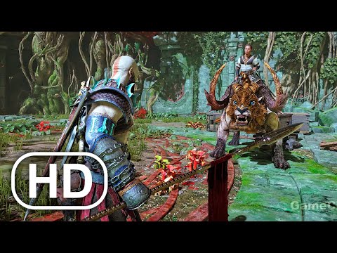 God Of War Ragnarok Kratos Vs Heimdall Boss Fight 4K 60FPS