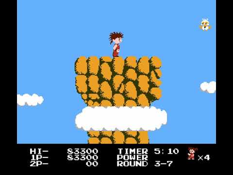 Kid Niki: Radical Ninja (NES) All Secret Areas