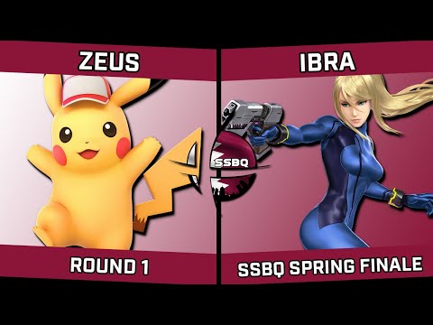 Zeus (Pikachu) vs IBRA (Zero Suit Samus) - SSBQ Spring 2022 Season Finale