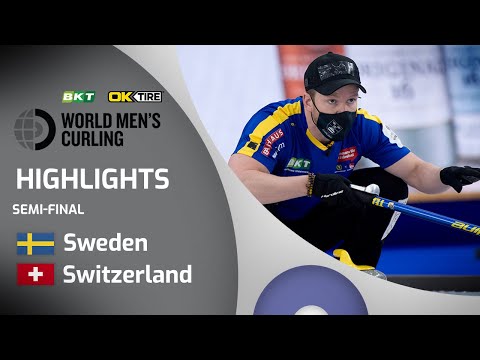 HIGHLIGHTS: Sweden v Switzerland - Semi-final - BKT Tires & OK Tire World Men's Curling Championship