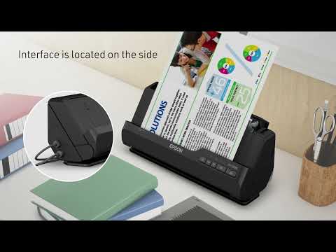 Epson WorkForce ES-C320W A4 Document Scanner Product Introduction