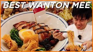 TOP 3 WANTON MEE IN WEST SINGAPORE | The Best Wanton Mee Ep 1