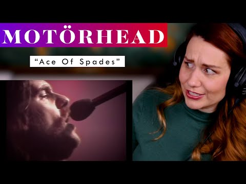 My FIRST time hearing Lemmy & Motörhead!!! Vocal ANALYSIS of "Ace of Spades"!