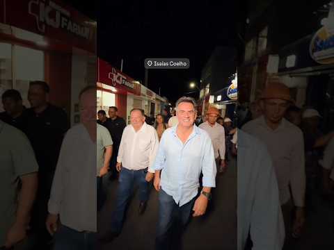 Ciro Nogueira - Reencontrando amigos em Isaías Coelho