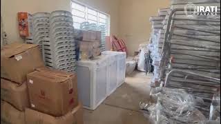 Novos equipamentos e mobiliários são repostos pela Secretaria de Educação de Irati