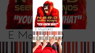 N.E.R.D “You Know What” 🎹🔥 Verse Chords #NERD #YouKnowWhat #YouKnowWhatChords