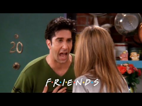 Ross & Rachel Fight About "The Letter" | Friends