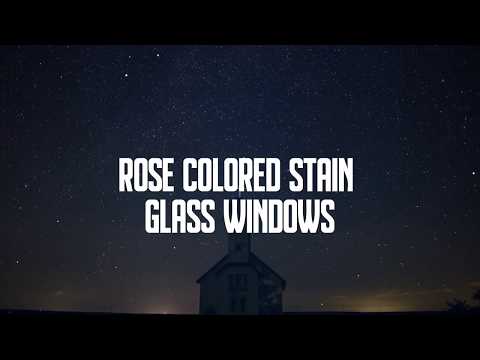 Rose Colored Stained Glass Windows