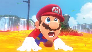 Mario Odyssey but the Floor is Lava is INTENSE!