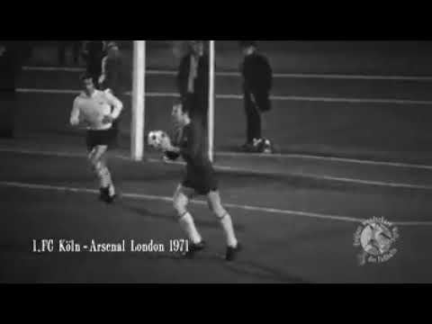 FC Köln vs  Arsenal Fairs Cup Quarter Final 2nd Leg 23-03-1971