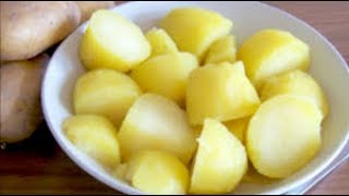 How to boil potatoes in pressure cooker / how to boil potatoes without oven