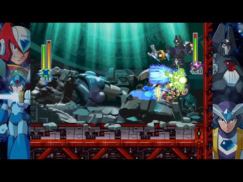 Megaman X6 - Quickly defeating High-Max with the Mach Dash and Guard Shell (No Damage)