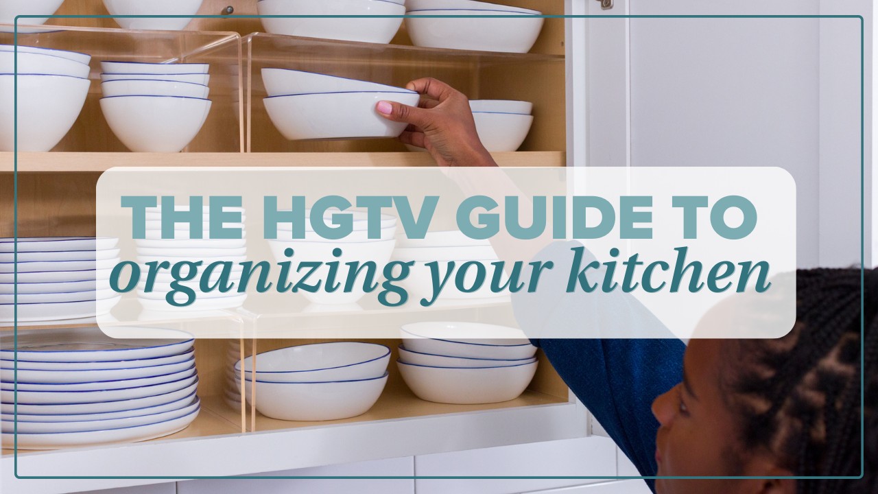 How to Organize Your Entire Kitchen | HGTV Guides