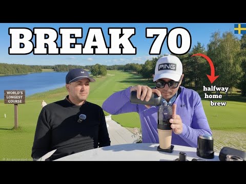 Golf Pro and Barista Try to Break 70 at Bro Hoff Slott (8200 yards)