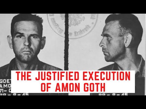 The JUSTIFIED Execution Of Amon Göth - The Butcher Of Krakow
