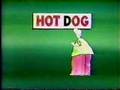 Classic Sesame Street Animation Sign Man HOT DOG