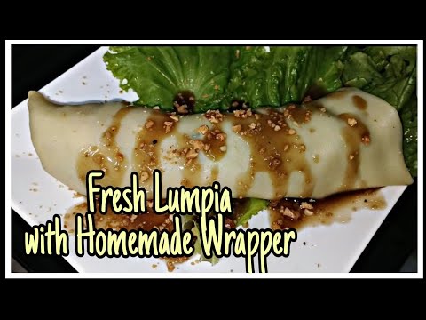 FRESH LUMPIA with HOMEMADE LUMPIA WRAPPER || PLATTER OF JOY |