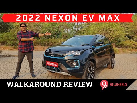 2022 Tata Nexon EV Max Walkaround Review || Best Electric SUV?