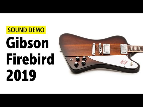 Пример звучания электрогитары Gibson Firebird 2019
