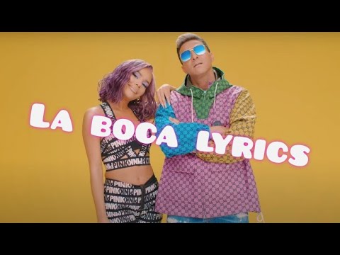L'Algérino feat Tayna - La Boca (lyrics video)