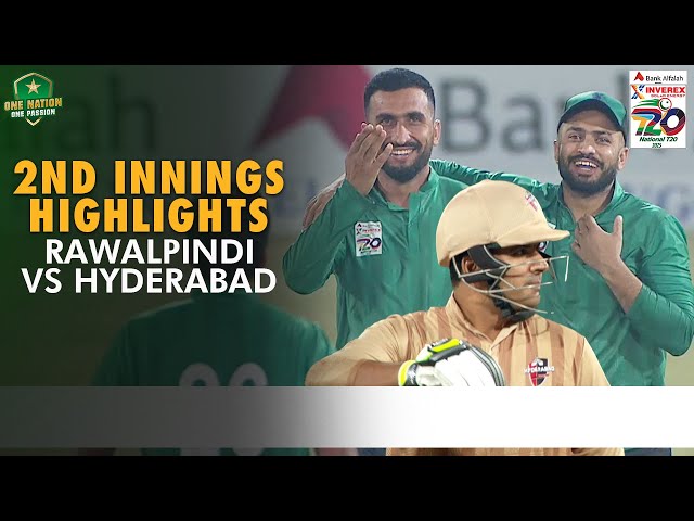 2nd Innings Highlights | Rawalpindi vs Hyderabad | Match 24 | National T20 Cup 2025 | PCB | M2L1A 2nd Innings Highlights | Rawalpindi vs Hyderabad | Match 24 | National T20 Cup 2025 | PCB | M2L1A
