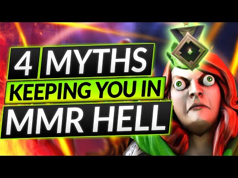 4 MOST COMMON MYTHS that are KEEPING YOU STUCK in MMR HELL - Dota 2 Guide