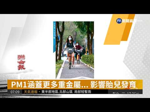 空品變好還是霧茫茫 恐因PM1