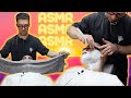 Restful ASMR London Barbershop Hot Towel Shave