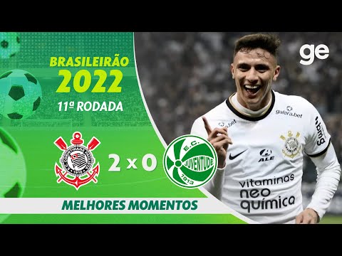 Gols e lances de Corinthians x Juventude-RS