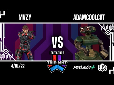 Tripoint Smash 137 - Losers Top 8 - MVZY(Snake) Vs. adamcoolcat(ROB)