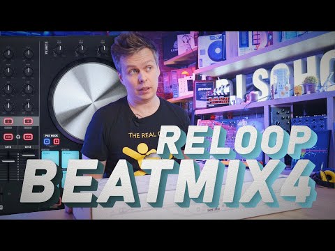 фото контроллер reloop beatmix 4 + лицензия serato 0