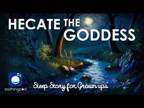 Bedtime Sleep Stories | 🌙 Hecate the Goddess of the Moon & Witches 🧙‍♀️| Greek Mythology Sleep Story