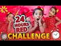 মিষ্টি করলো ২৪ ঘন্টা Red Challenge Funny Comedy Banglavlog Challen