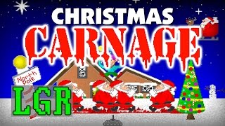 LGR - Christmas Carnage - DOS PC Game Review