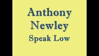 Anthony Newley - Speak low