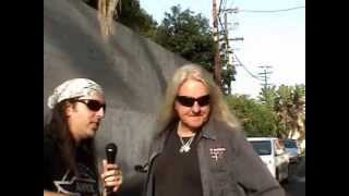 Interview with Saxon, Biff said two strong words at the end!