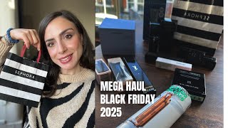 MEGA HAUL BLACK FRIDAY 💸💰🛍️ (#hauslabs #gucci #armani #lauramercier #givenchy #ysl #fentybeauty ..)