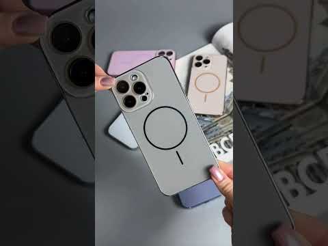 Чехол Matte TPU Soft Touch Magnetic для iPhone 15 White - фото 1 - id-p2563485680