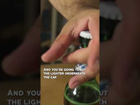 Part of a video titled How to open a beer bottle with ANYTHING - YouTube