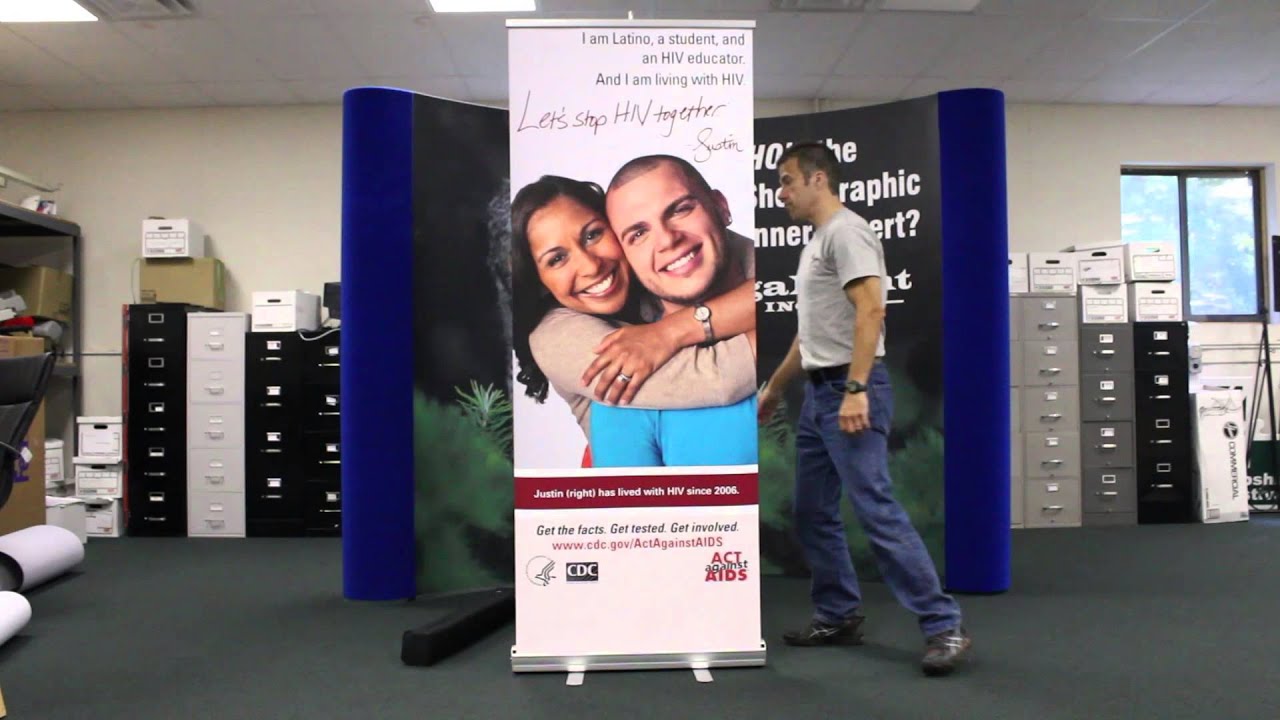 Economy Banner Stands Demo