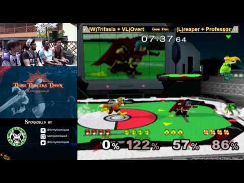 DDD - Trif + Overtriforce Vs. reaper + Professor Pro - Grand Final - Melee