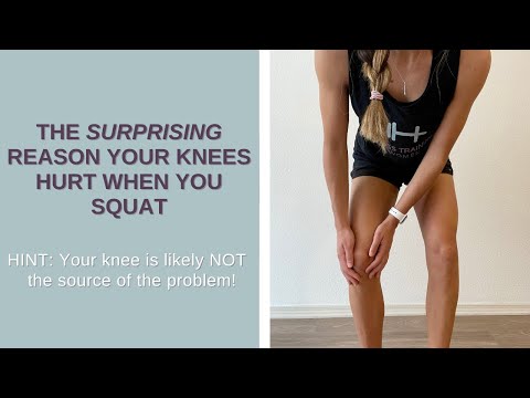 The Surprising Reason Your Knees Hurt When You Squat