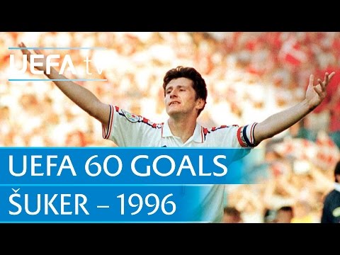 Davor Šuker v Denmark, 1996: 60 Great UEFA Goals