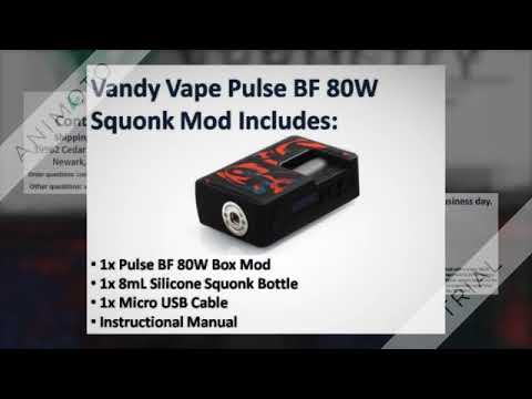 Tom B VandyVape Pulse 80 w