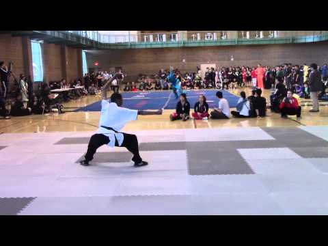 Male Intermediate Chang Quan - Javon Goard - Wushu Collegiates 2015