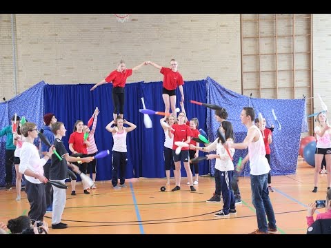 Zirkuswochenende 2015 am JKG Lebach