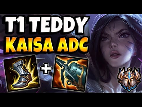 T1 Teddy KAISA vs KALISTA [ ADC ] Patch 11.12 Ranked Korea ✅