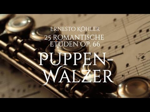 25 romantische Etüden op. 66 Puppen Walzer